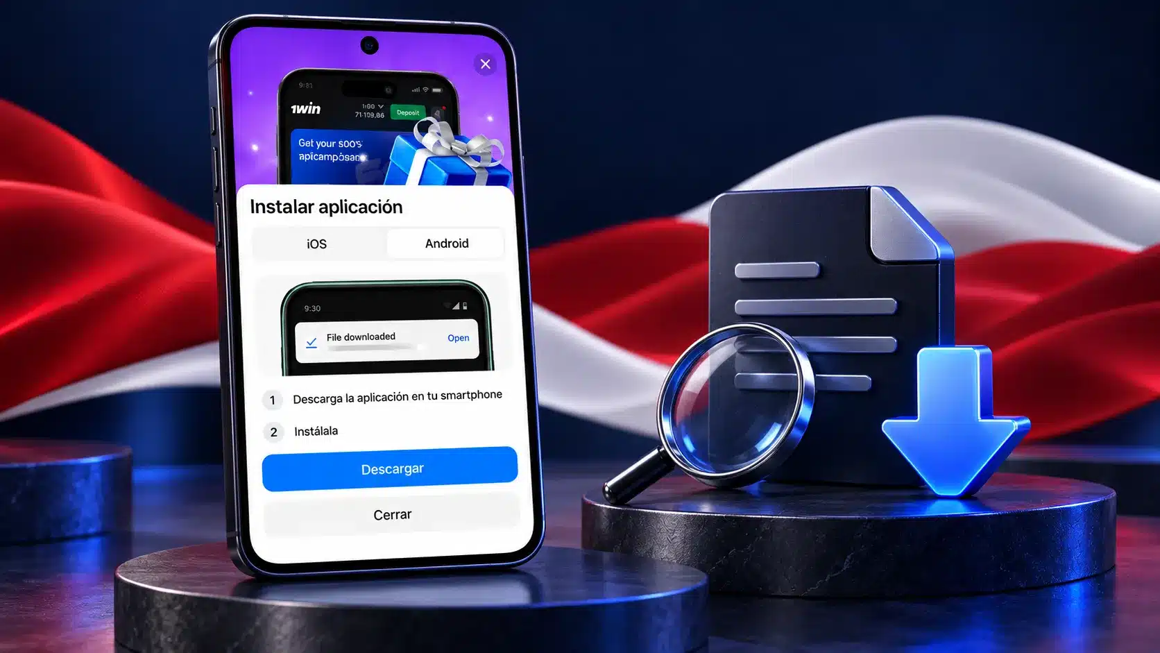 Identifica la distribución Android en formato APK en la web de 1win y comprueba su origen. Antes de descargar, debes poder reconocer qué archivo elegiste, en vez de aceptar uno compartido por terceros.