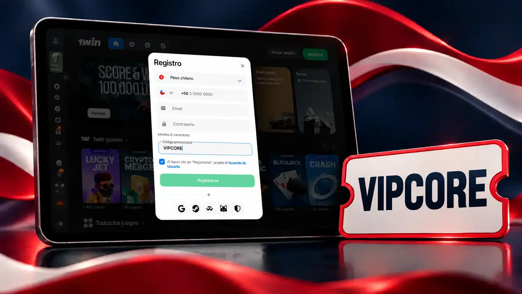 Código promocional y condiciones de la oferta